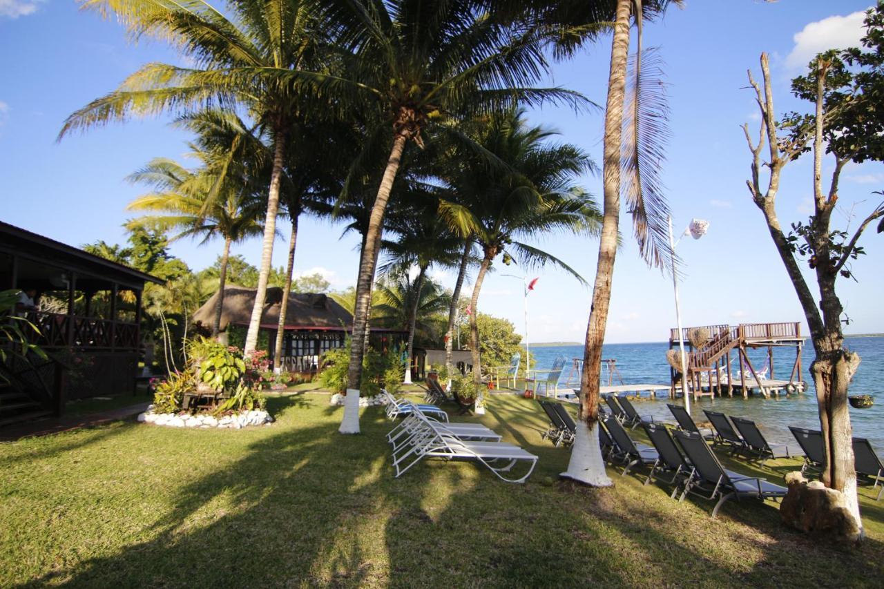 Coras Place Bacalar Lagoon front Exterior foto